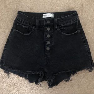 Abercrombie High Rise Mom Short